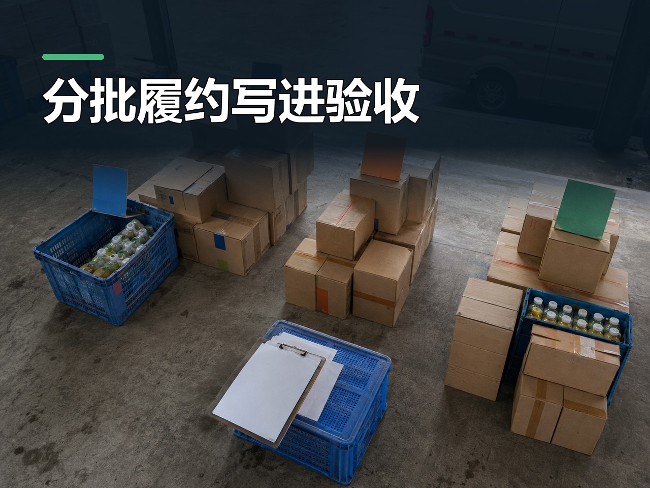订货订单系统，把订单履约写进验收条件