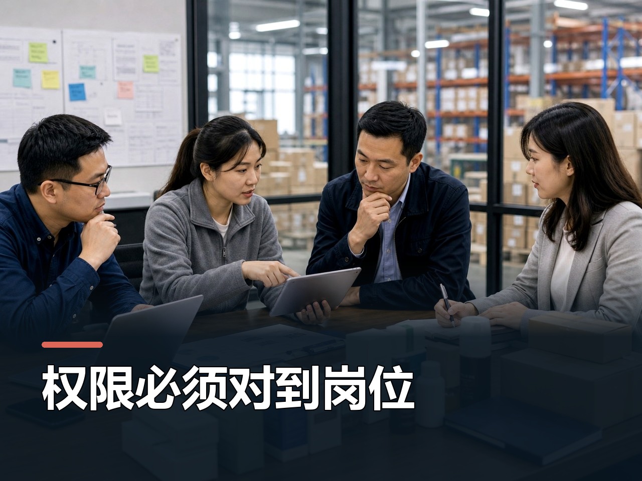 订货管理软件，权限怎样对应岗位