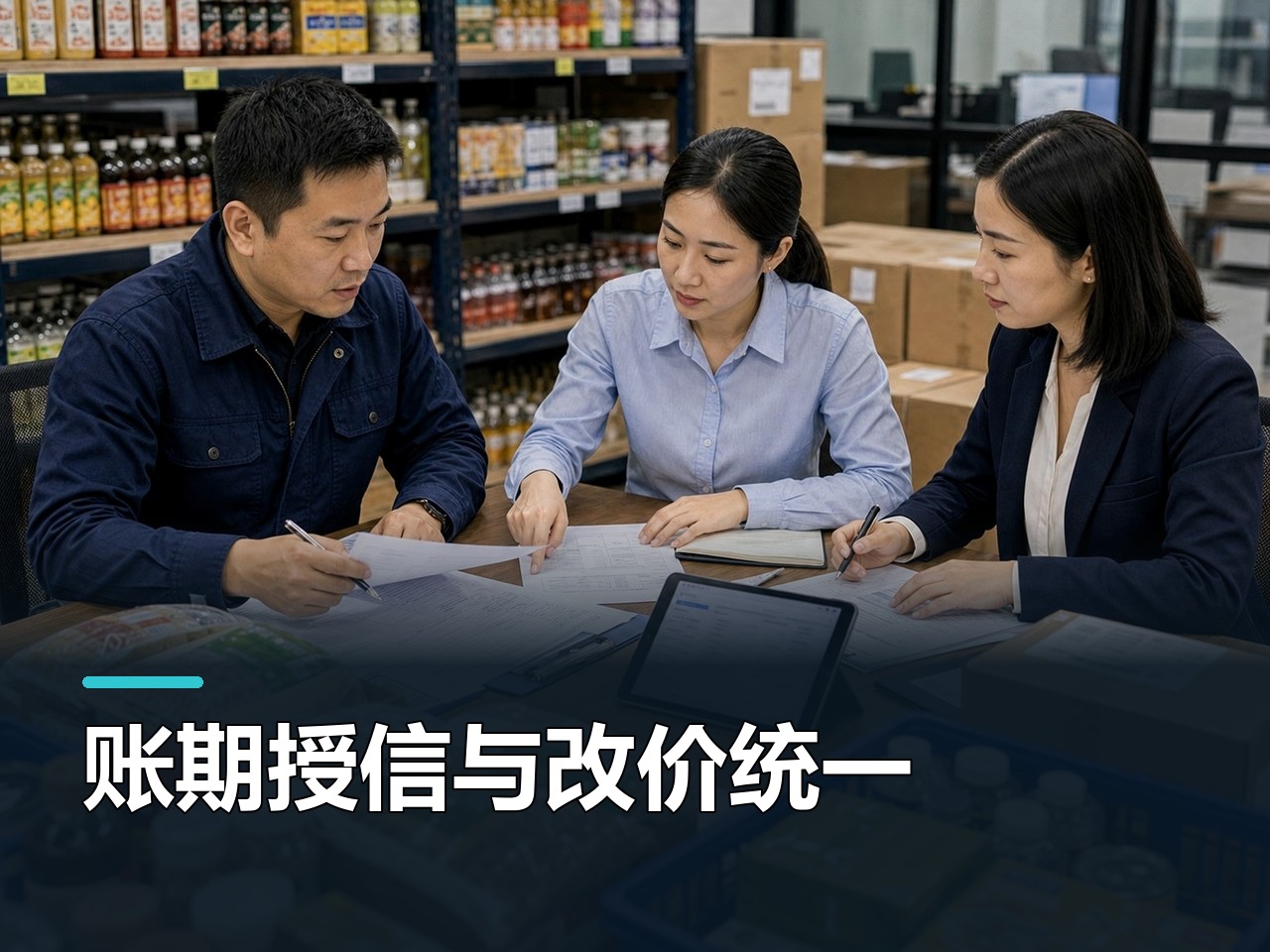 粮油调料：客户账期和授信怎么管，改价与对账怎样统一