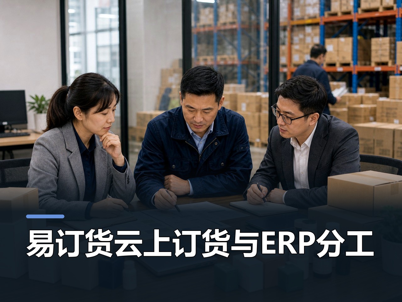 易订货与云上订货和ERP怎样分工
