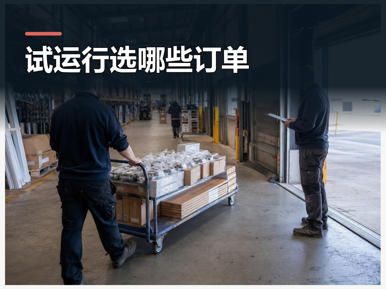 管家婆与云上订货，试运行选择哪些订单样本