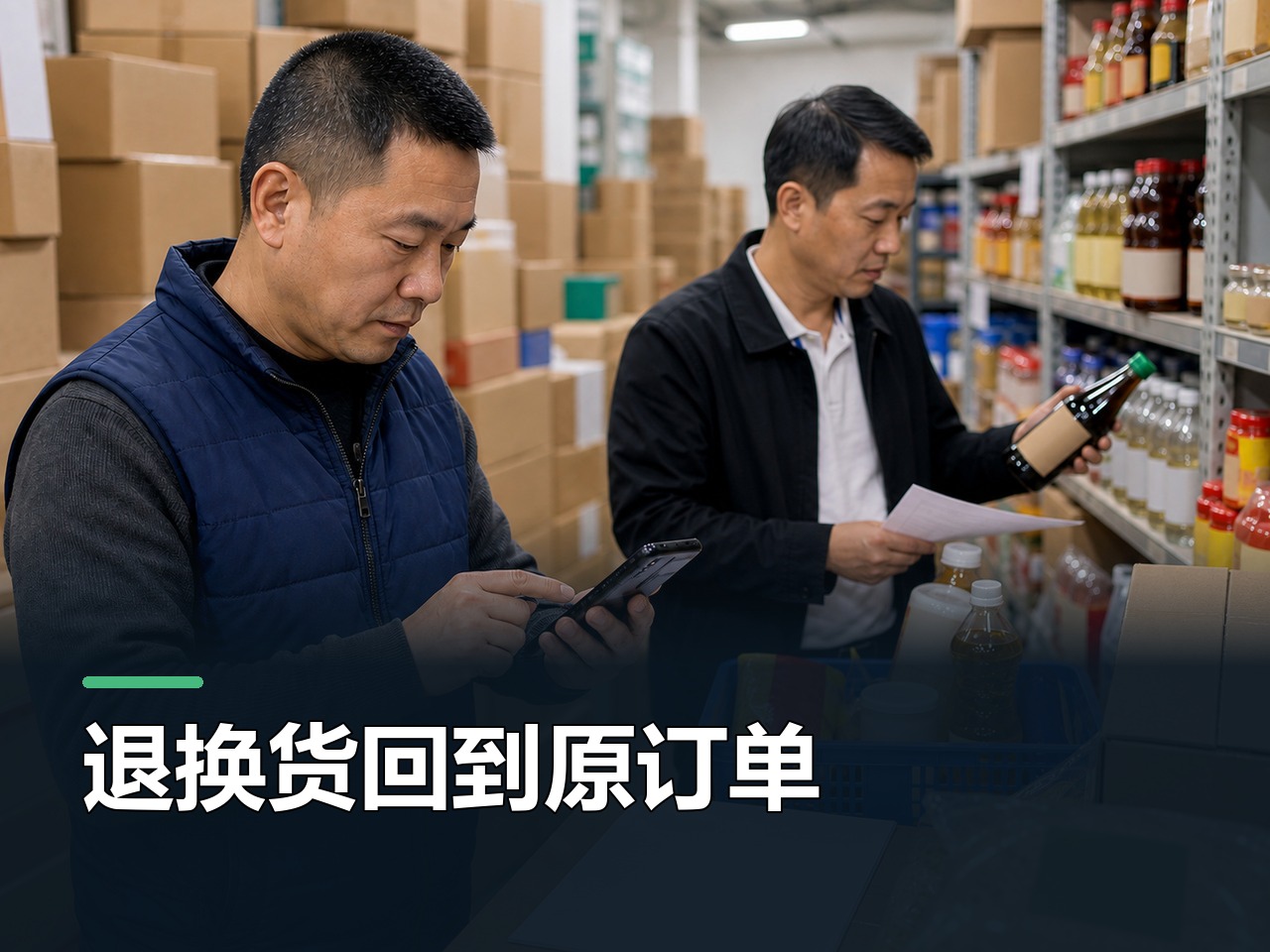 粮油退换货为何关联原订单