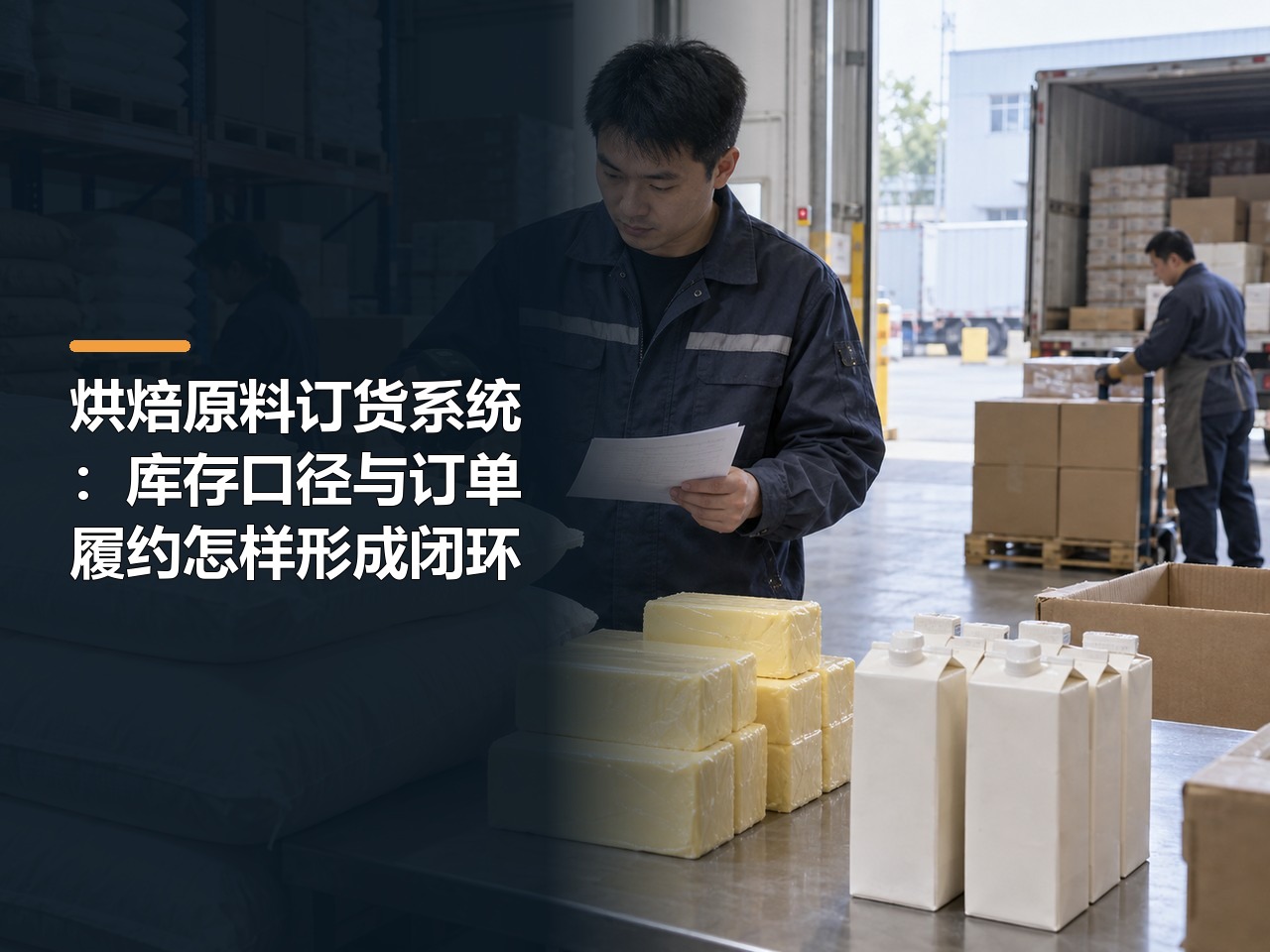 烘焙原料订货系统：库存口径与订单履约怎样形成闭环？