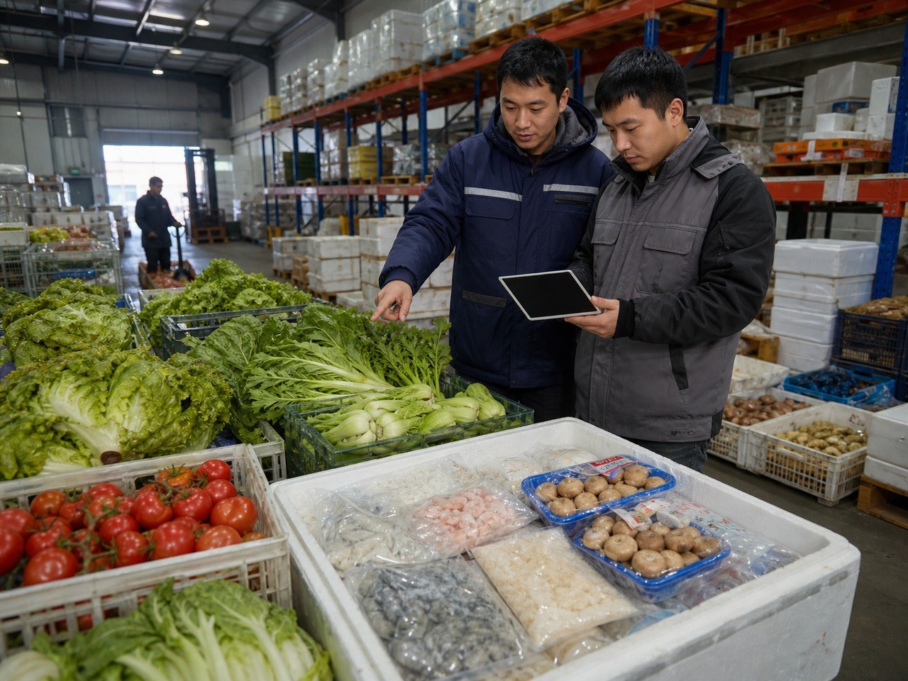 业务人员和客户在订货场景中确认商品与补货需求
