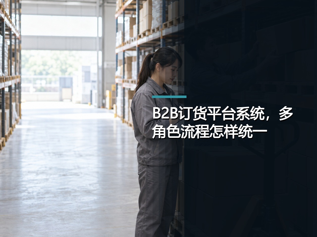B2B订货平台系统，多角色流程怎样统一？