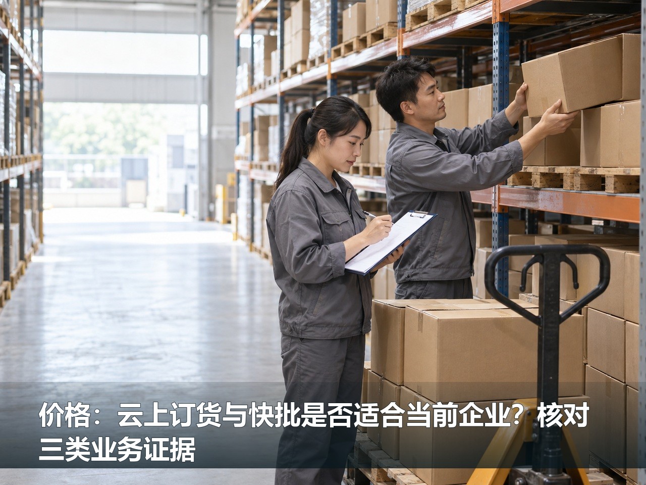 价格：云上订货与快批是否适合当前企业？核对三类业务证据