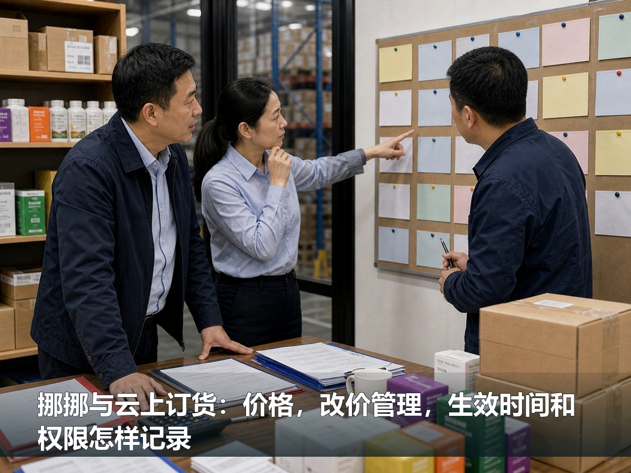 挪挪与云上订货：价格，改价管理，生效时间和权限怎样记录