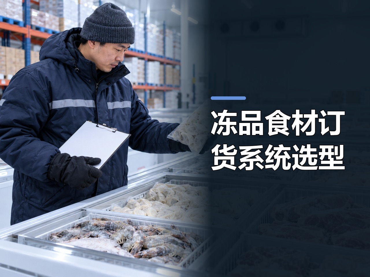 冻品食材：订货系统选型看哪些指标，试运行客户和商品应如何选择