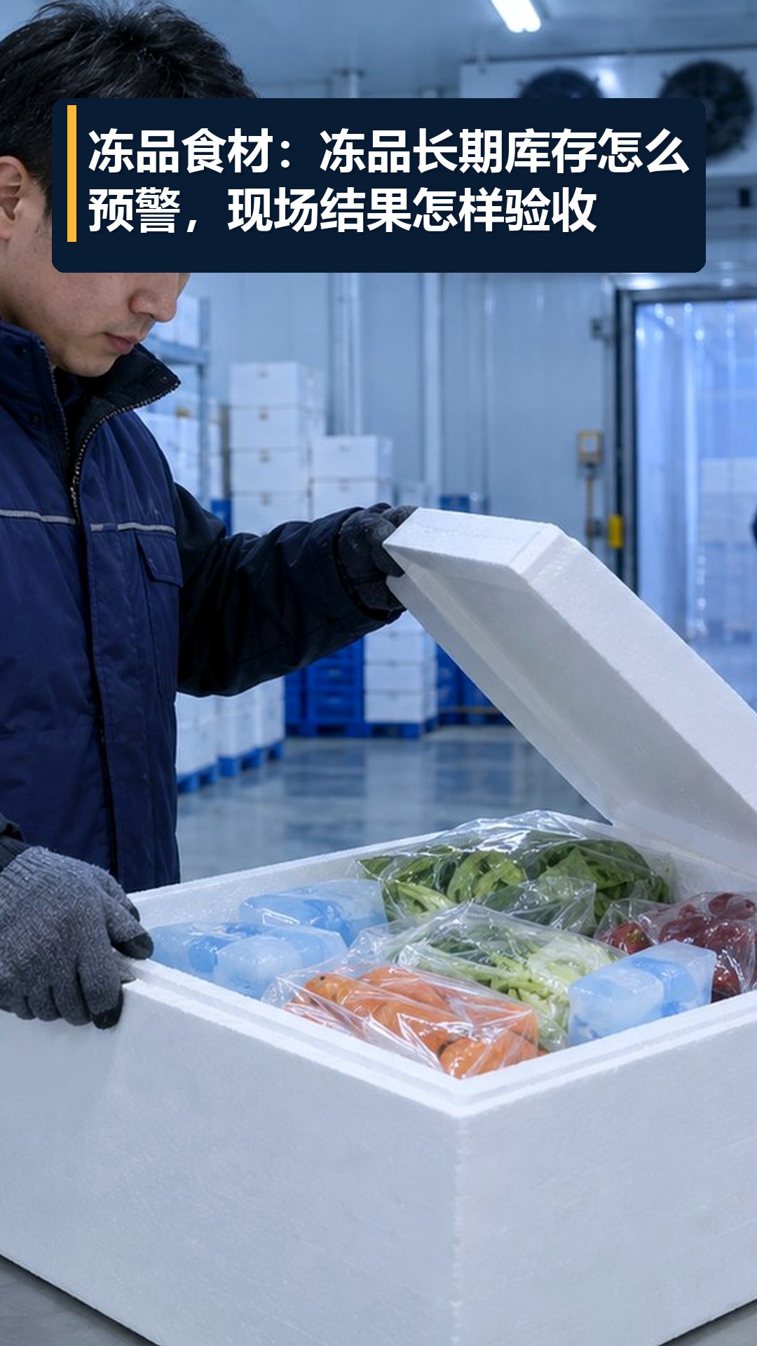 冻品食材：冻品长期库存怎么预警，现场结果怎样验收