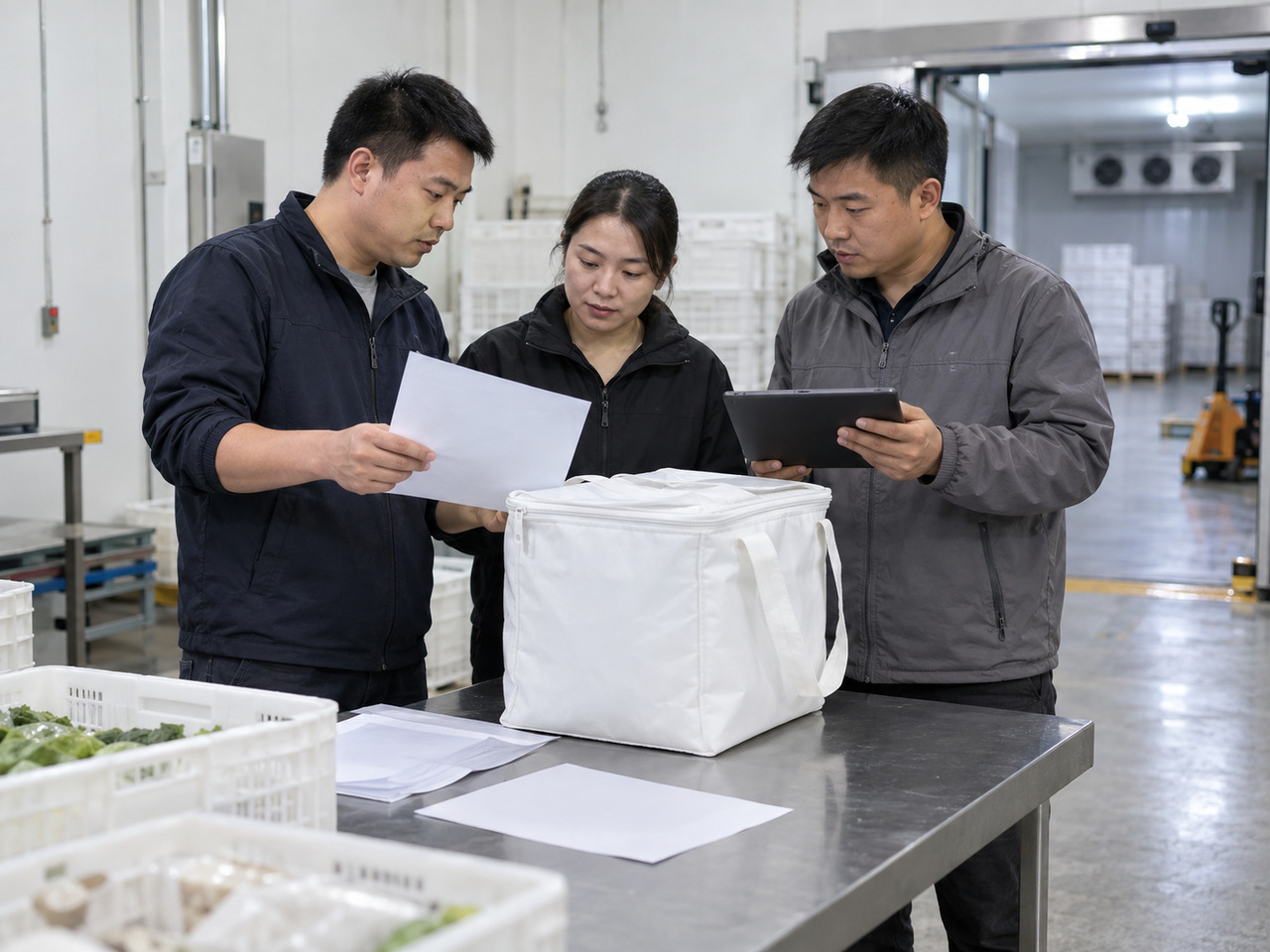 配送人员按更新订单完成客户交接
