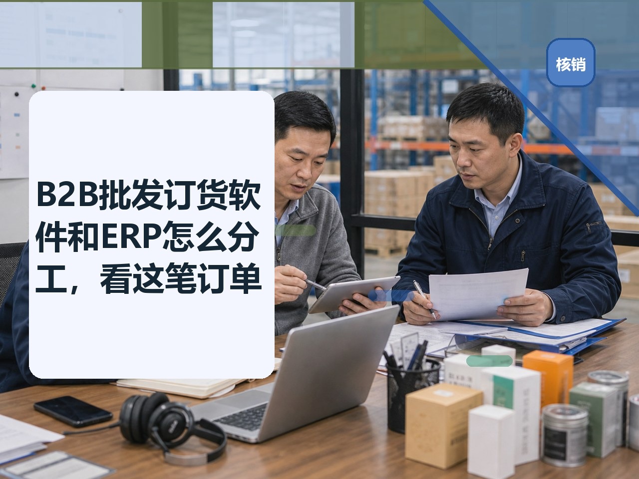 B2B批发订货软件和ERP怎么分工，看这笔订单