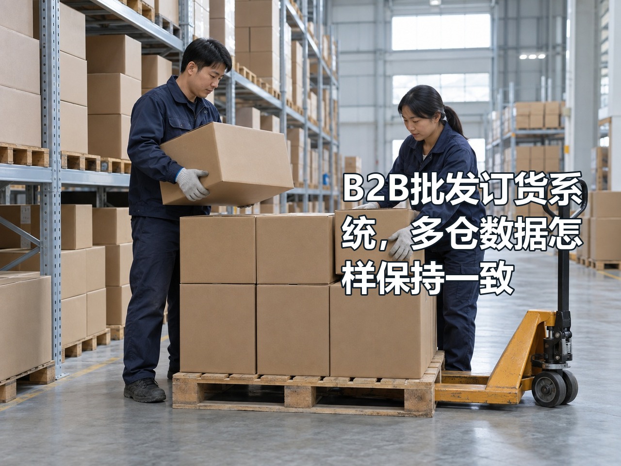 B2B批发订货系统，多仓数据怎样保持一致