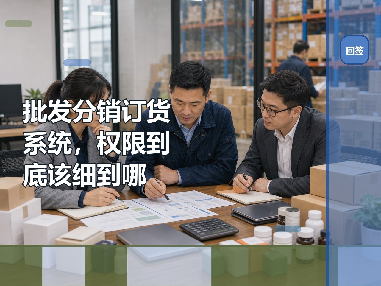 批发分销订货系统，权限到底该细到哪