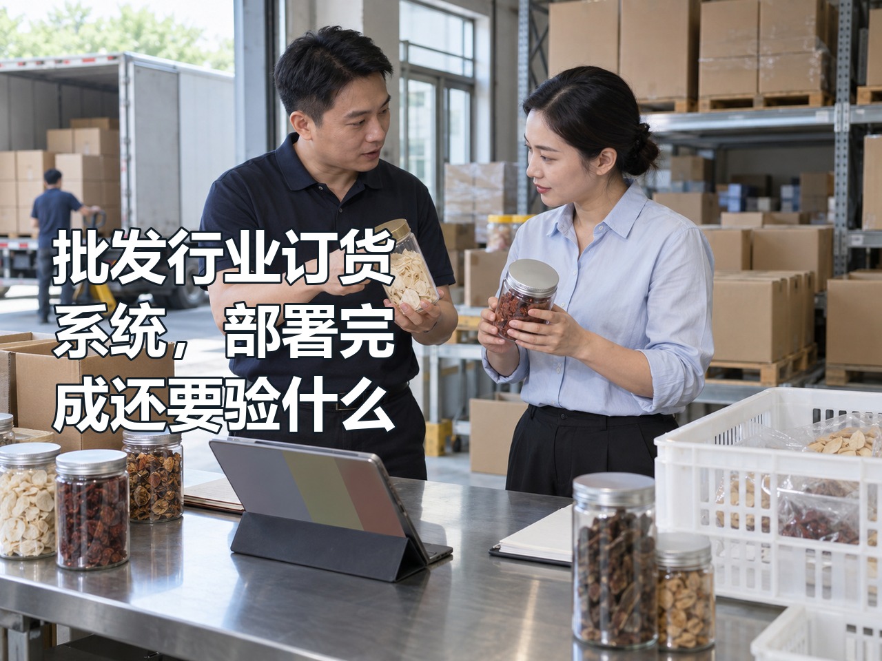 批发行业订货系统，部署完成还要验什么