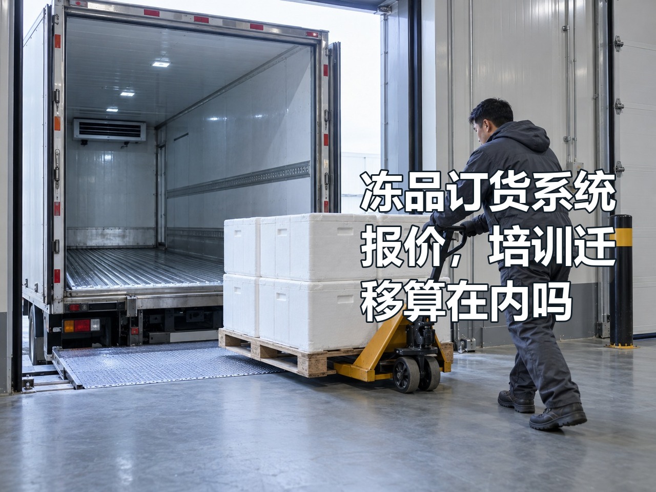冻品订货系统报价，培训迁移算在内吗