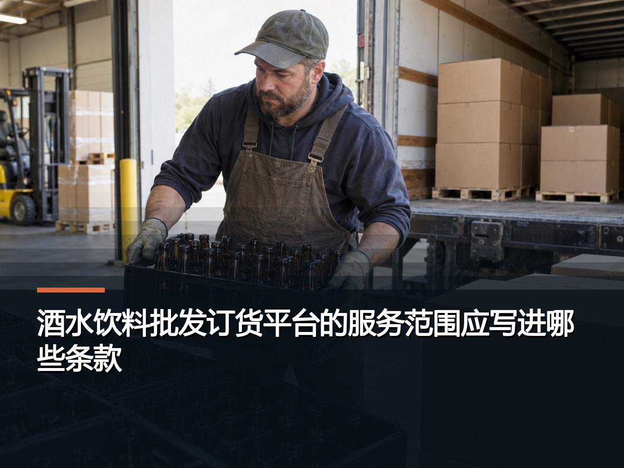酒水饮料批发订货平台的服务范围应写进哪些条款？