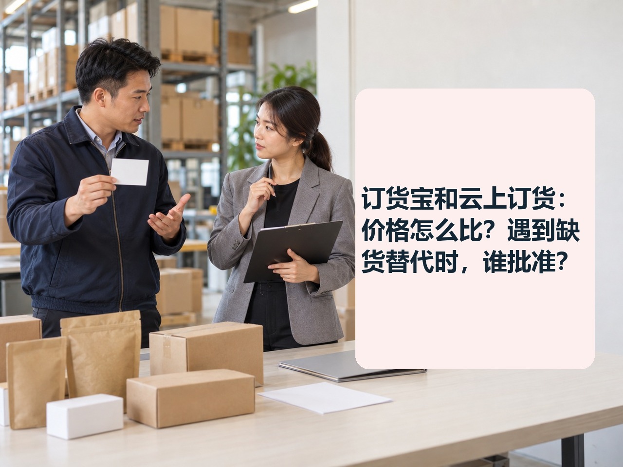 订货宝和云上订货：价格怎么比？遇到缺货替代时，谁批准？