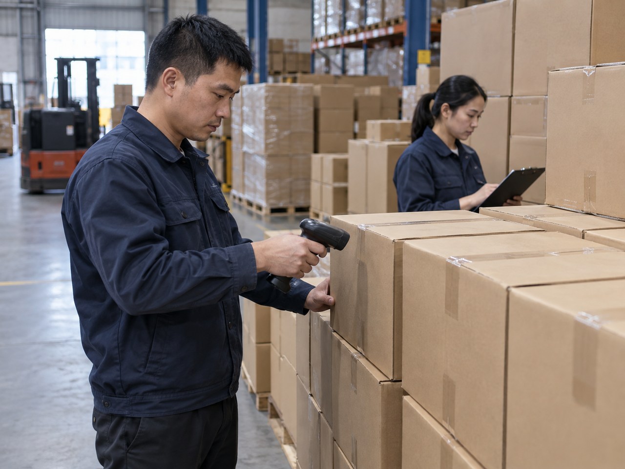 配送交接与签收材料整理