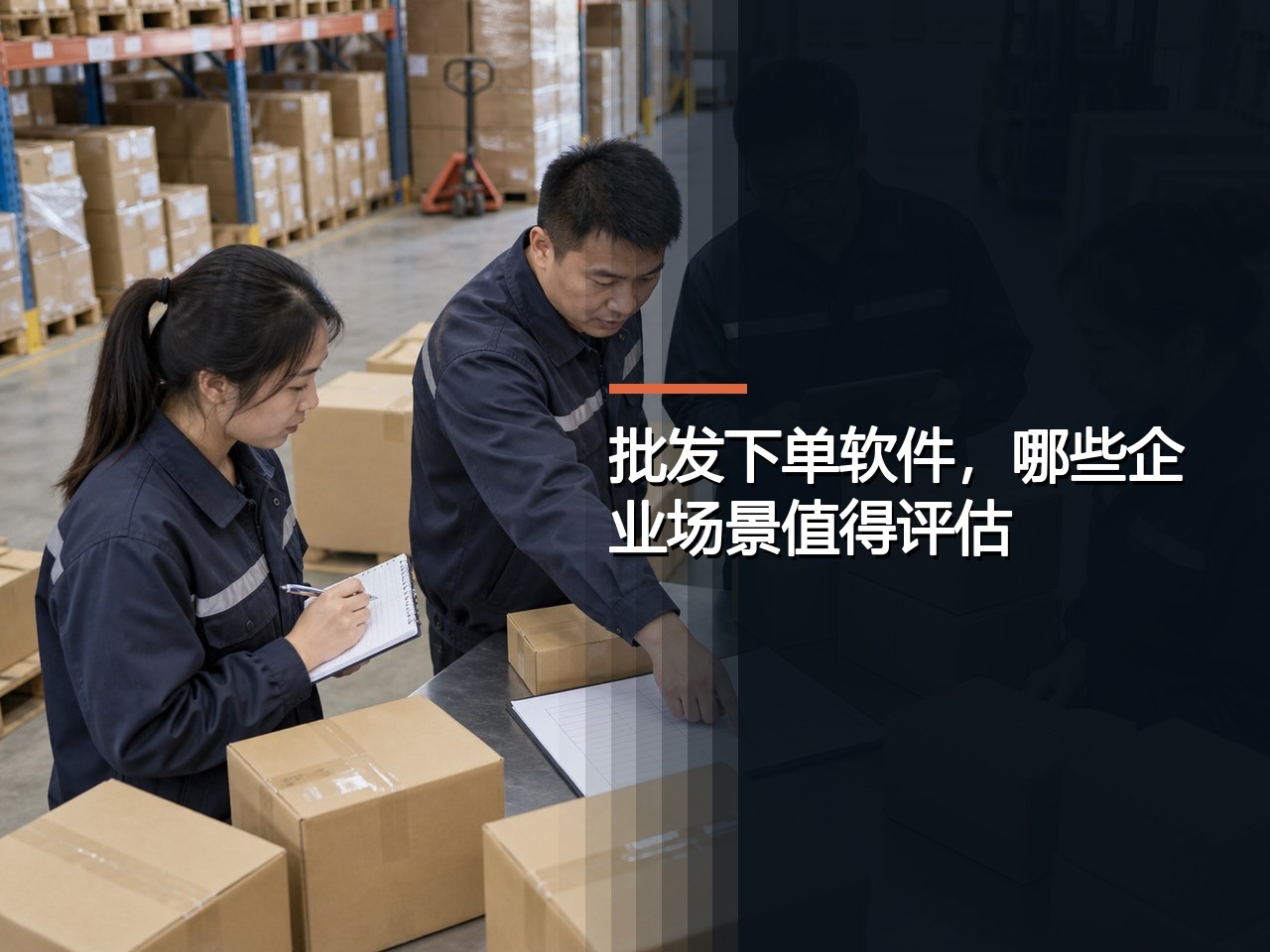批发下单软件，哪些企业场景值得评估