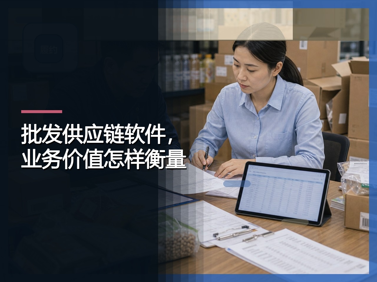 批发供应链软件，业务价值怎样衡量