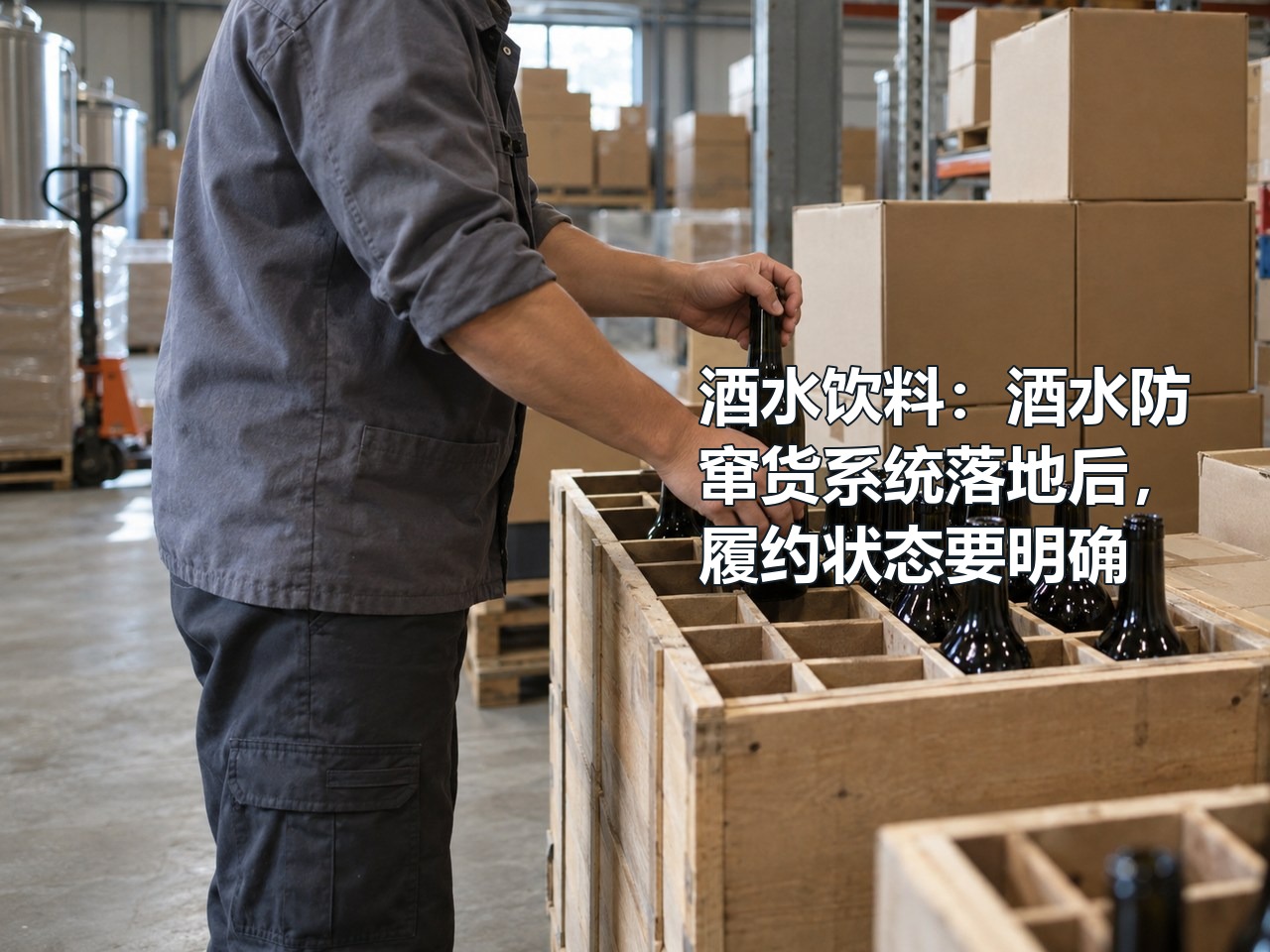 酒水饮料：酒水防窜货系统落地后，履约状态要明确