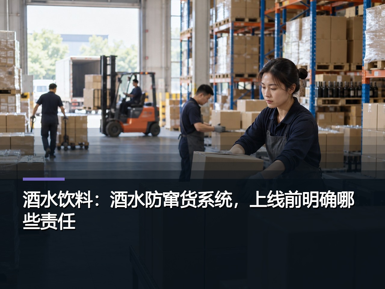 酒水饮料：酒水防窜货系统，上线前明确哪些责任