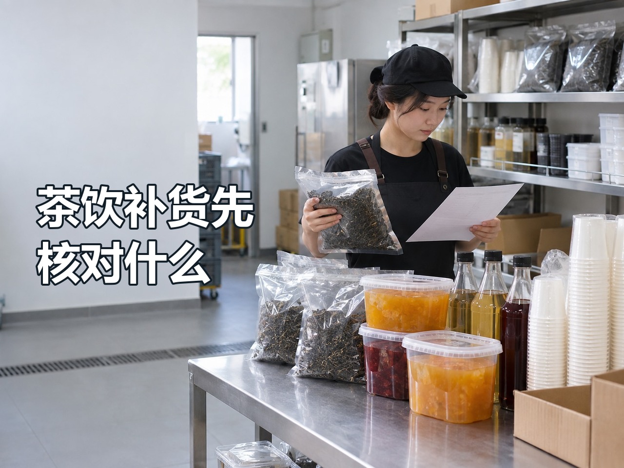 酒水饮料：评估“茶饮原料高频订货怎么提效”，功能表之外还要核对什么？