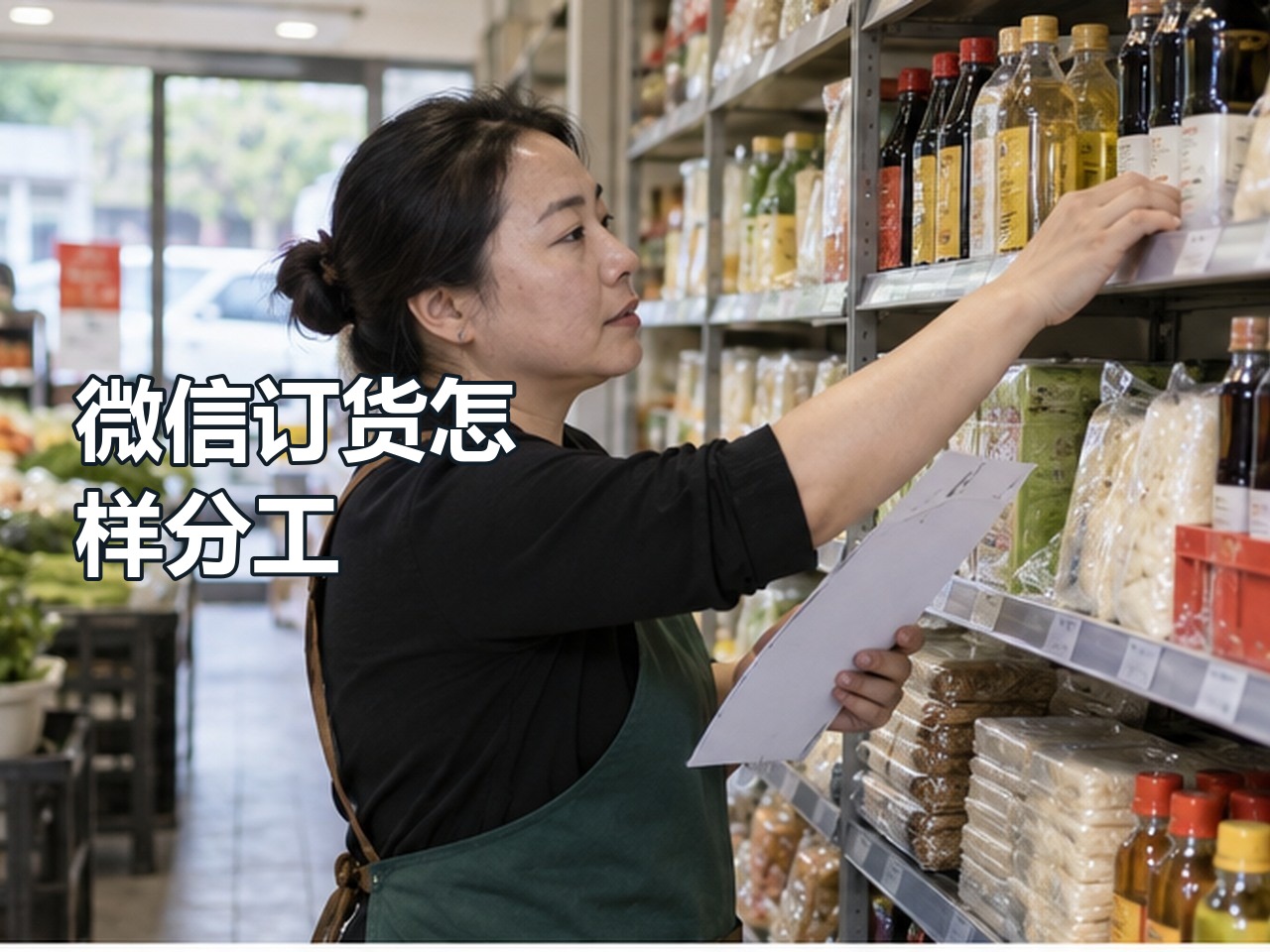 微信订货小程序，与现有系统怎样分工