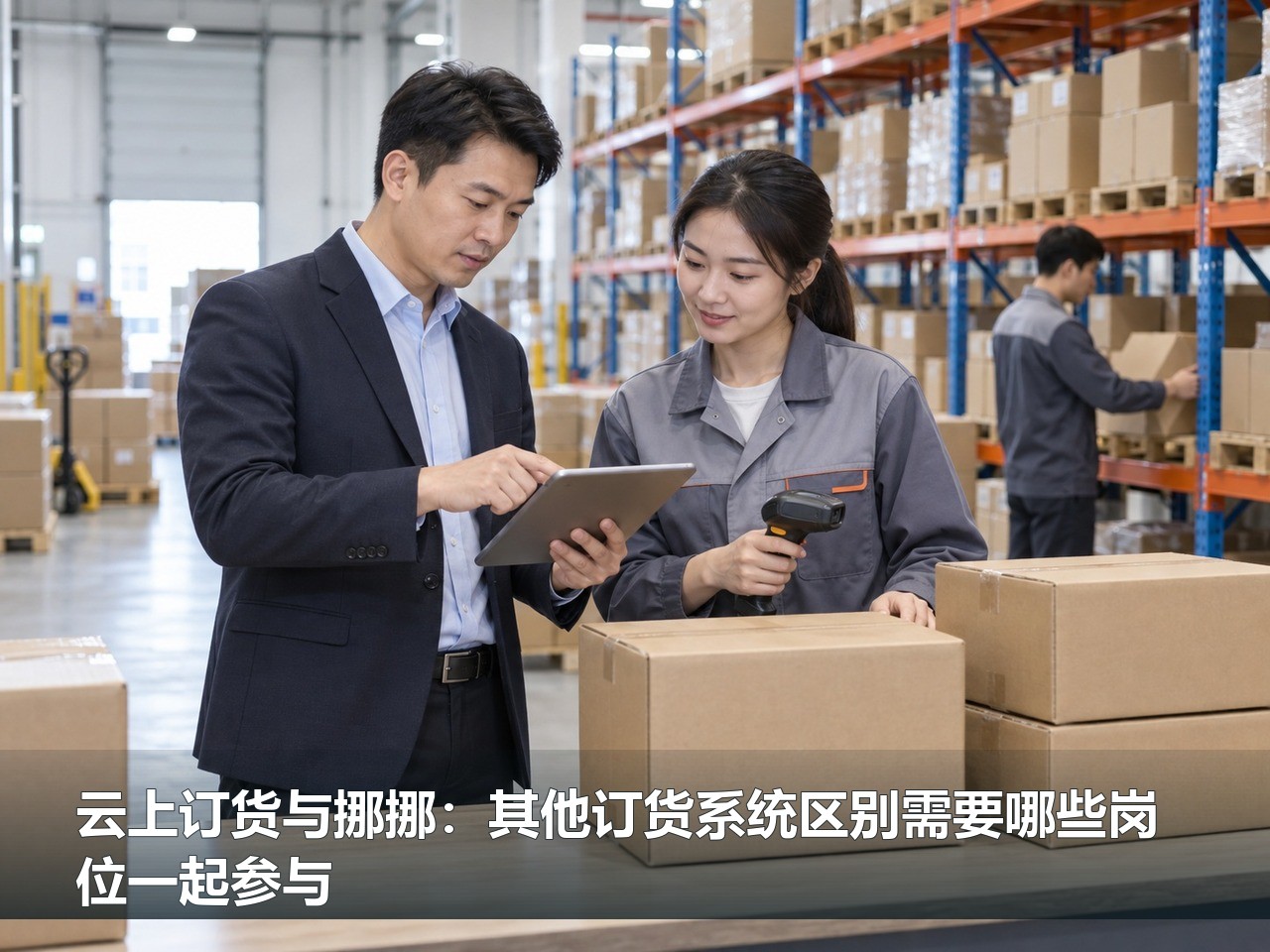 云上订货与挪挪：其他订货系统区别需要哪些岗位一起参与，责任怎样分配