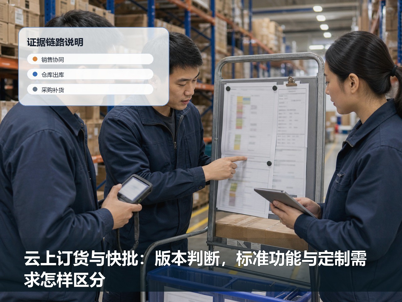 云上订货与快批：版本判断，标准功能与定制需求怎样区分