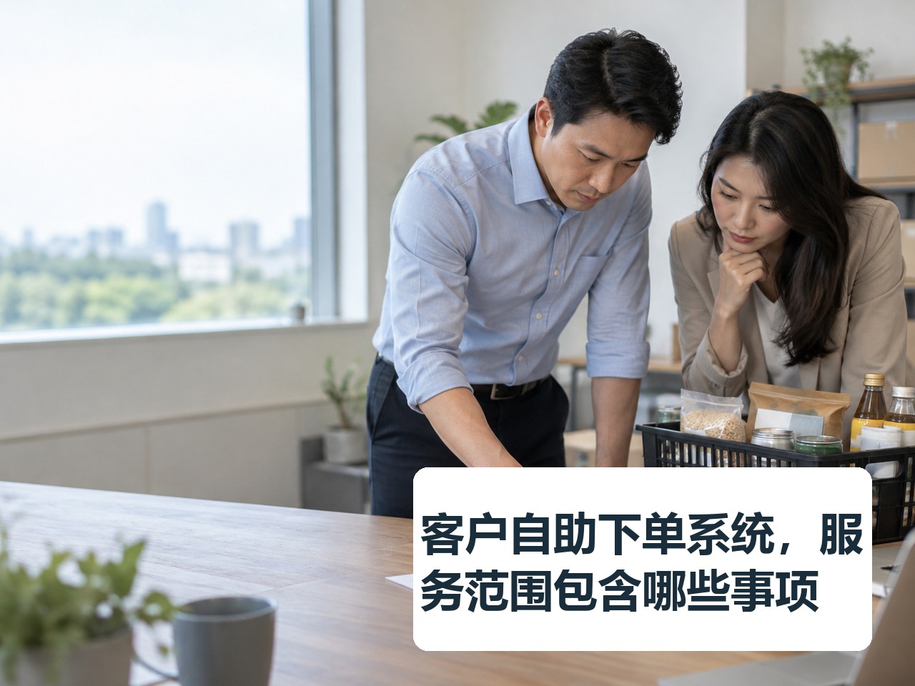 客户自助下单系统，服务范围包含哪些事项