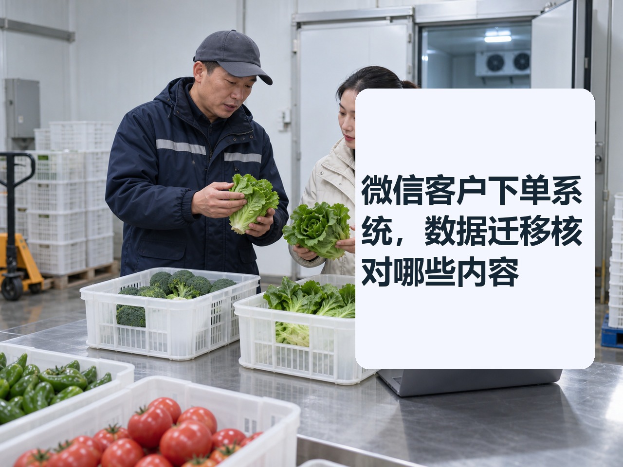 微信客户下单系统，数据迁移核对哪些内容