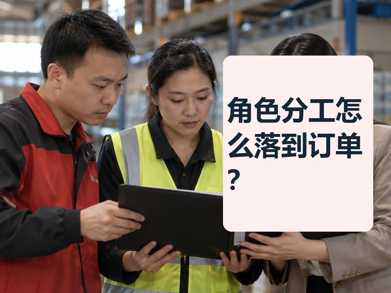 云上订货和管家婆：角色分工，客户、销售、仓库与财务各做什么