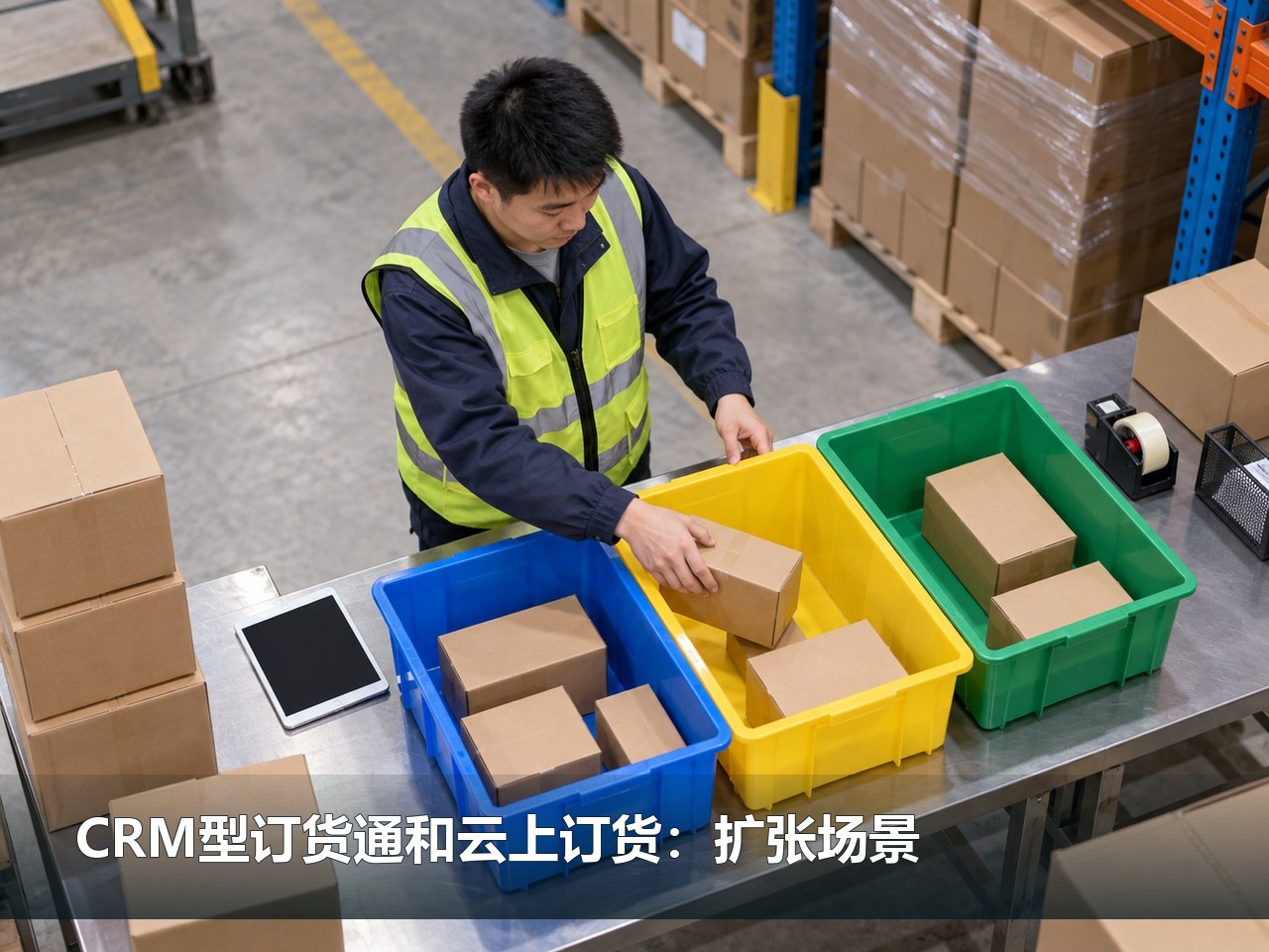 CRM型订货通和云上订货：扩张场景，客户和仓库增加后怎样保持口径