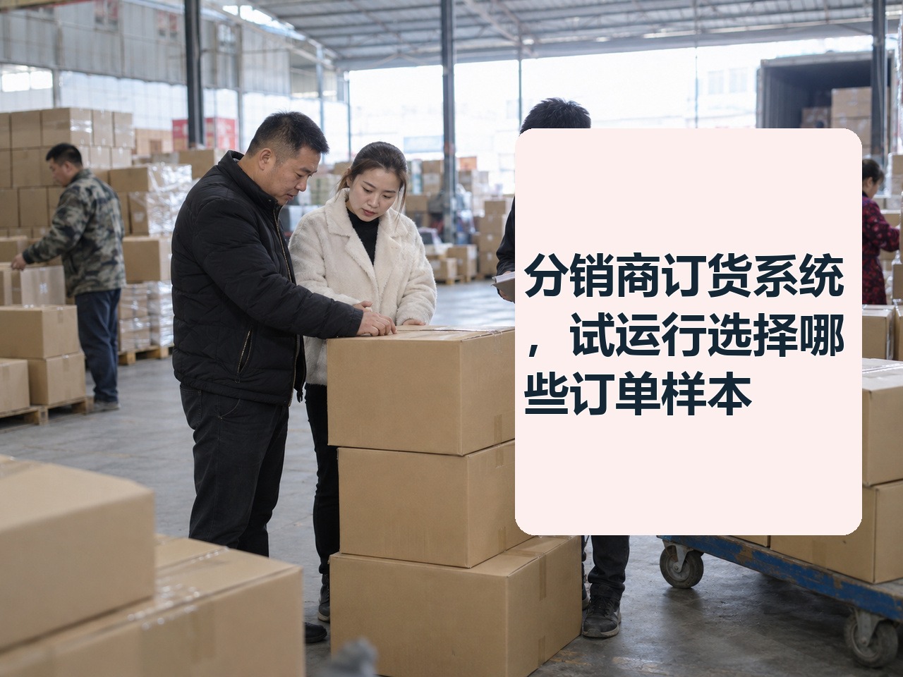 分销商订货系统，试运行选择哪些订单样本