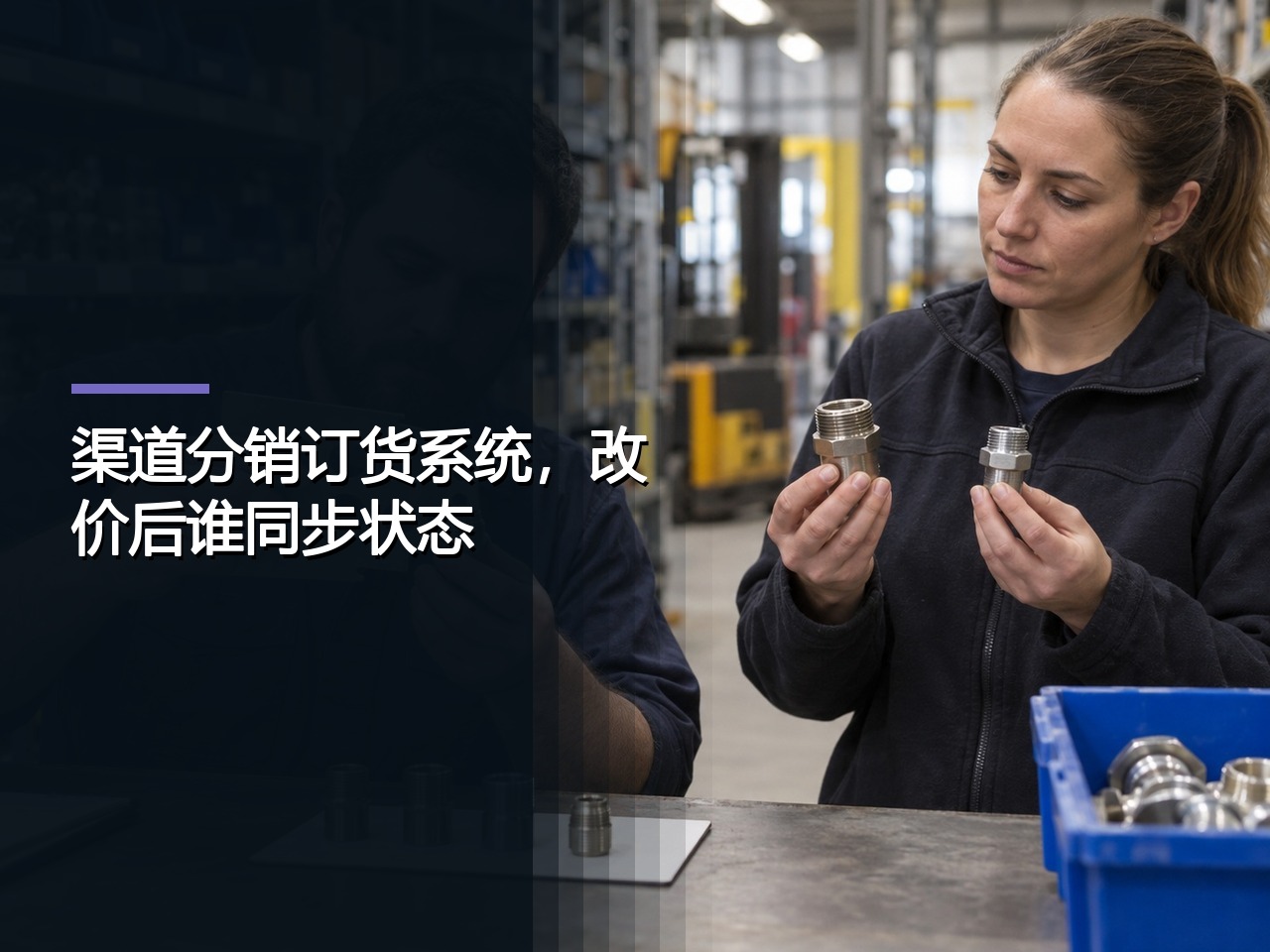 渠道分销订货系统，改价后谁同步状态