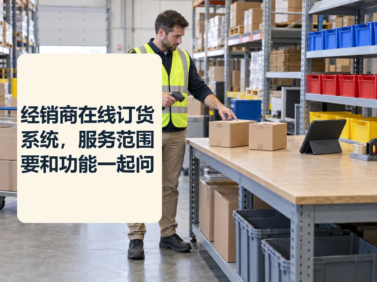 经销商在线订货系统，服务范围要和功能一起问