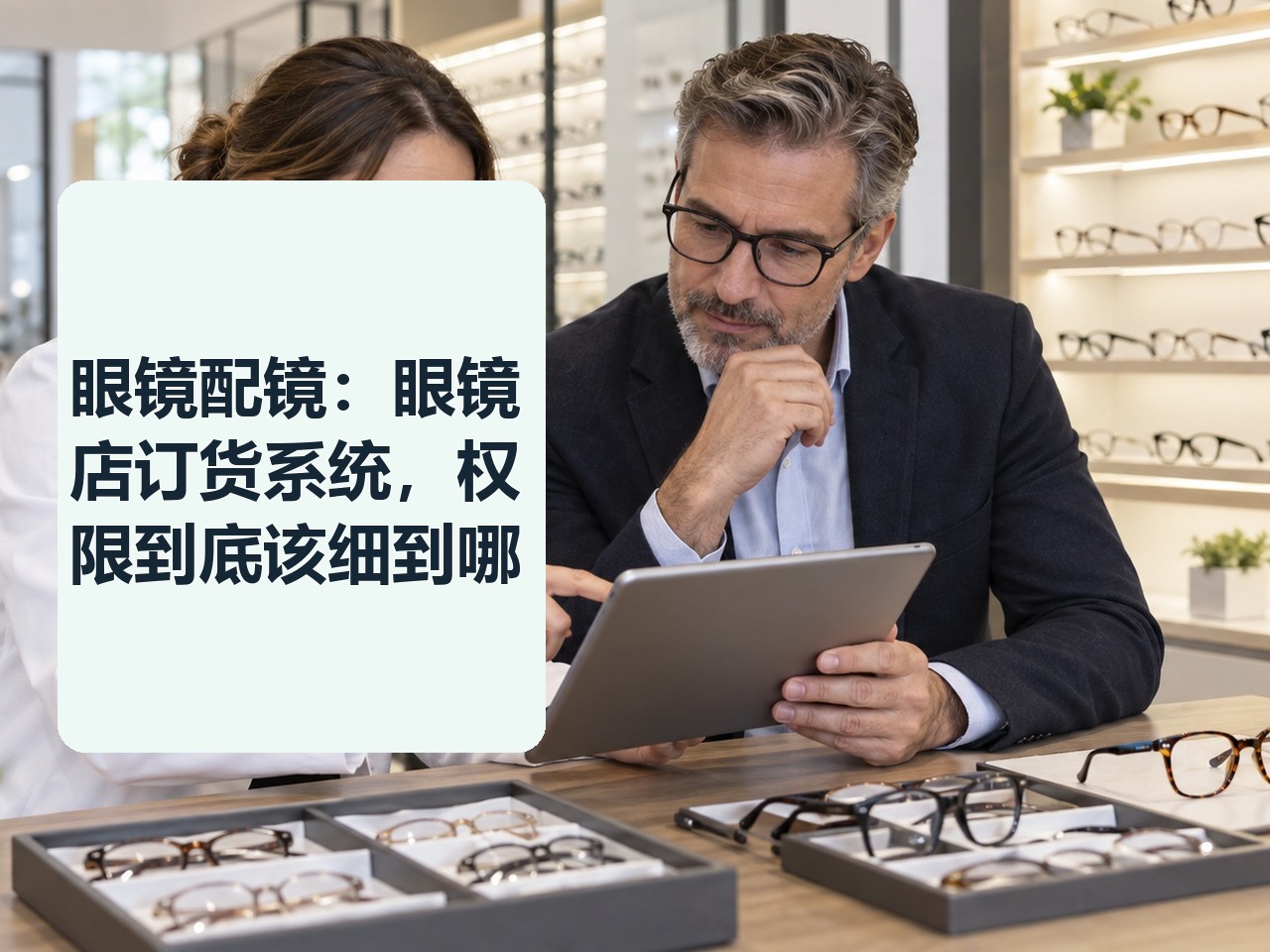 眼镜配镜：眼镜店订货系统，权限到底该细到哪