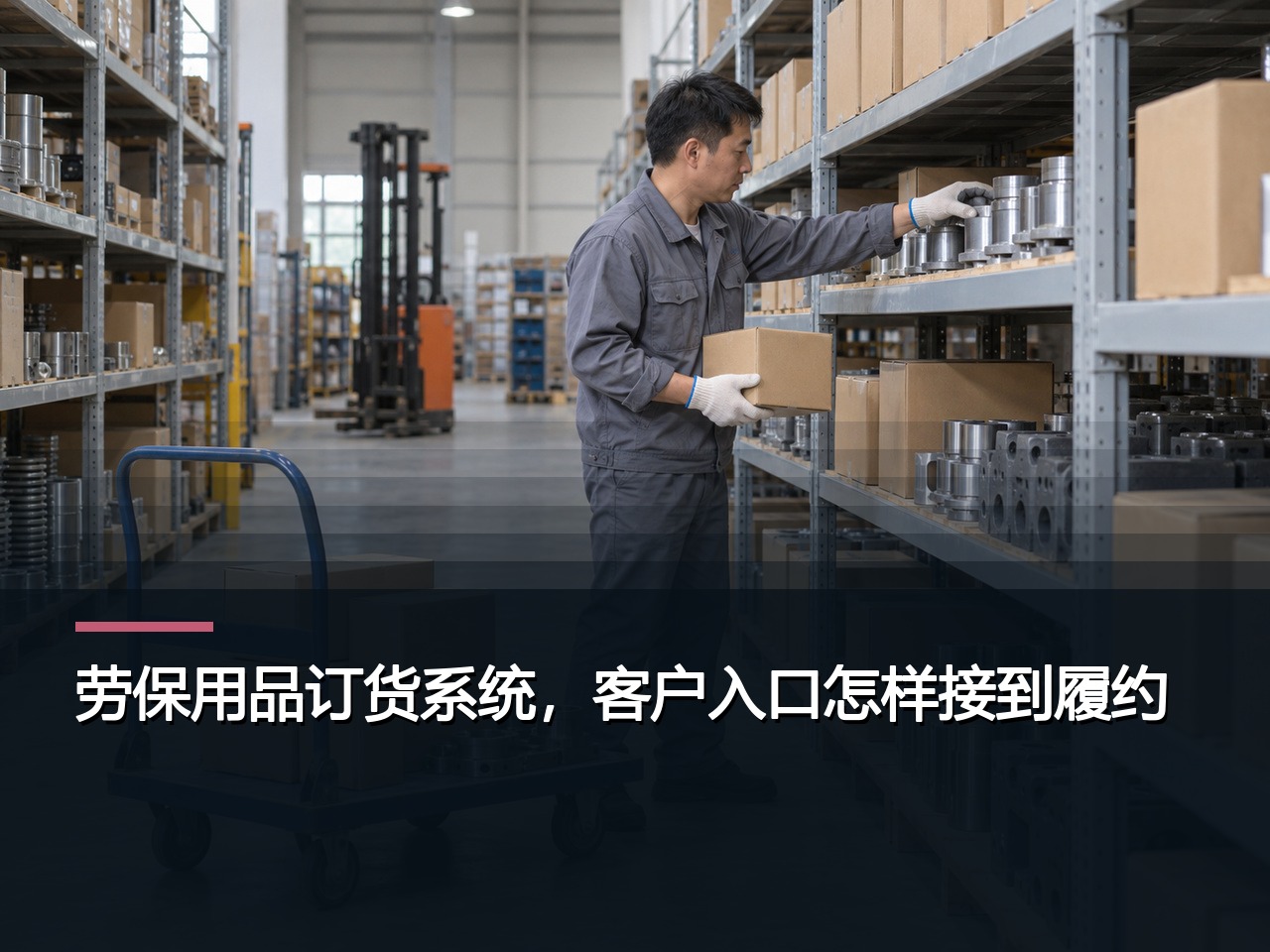 劳保用品订货系统，客户入口怎样接到履约