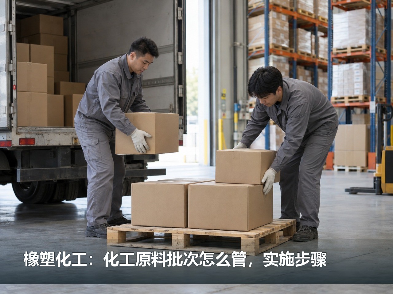 橡塑化工：化工原料批次怎么管，实施步骤，从客户入口到履约核验