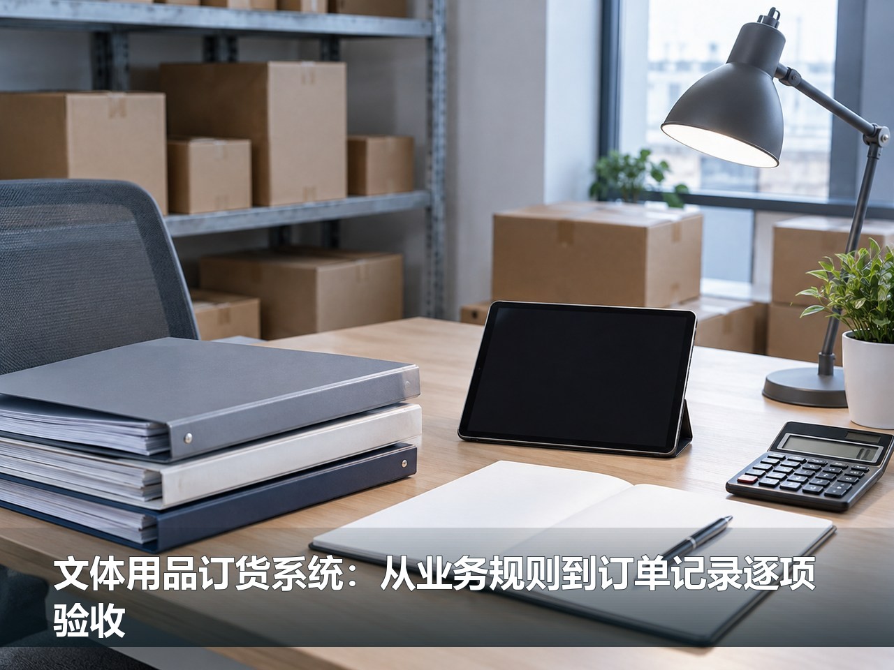 文体用品订货系统：从业务规则到订单记录逐项验收