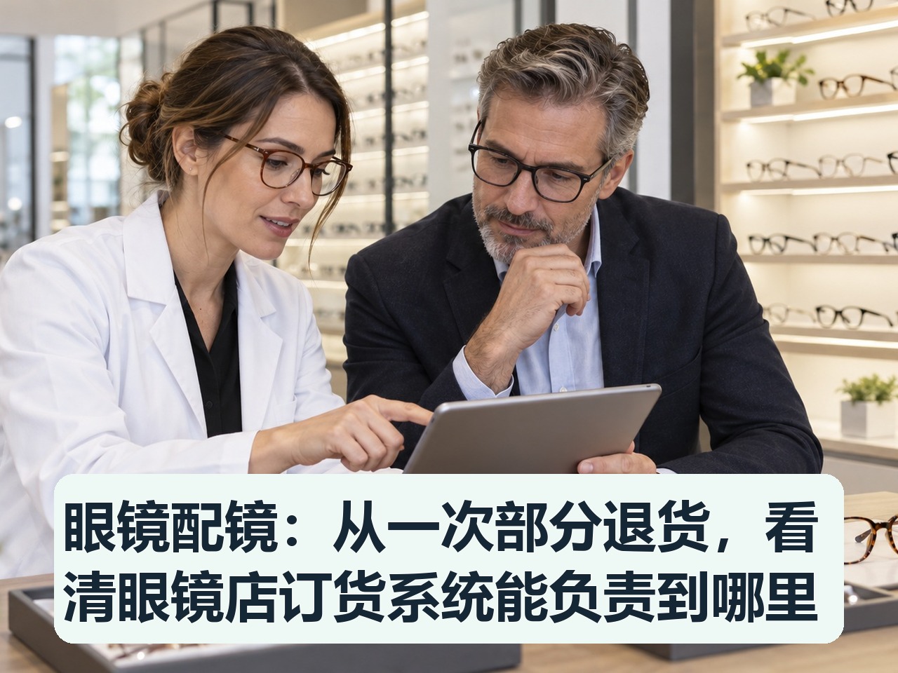 眼镜配镜：从一次部分退货，看清眼镜店订货系统能负责到哪里