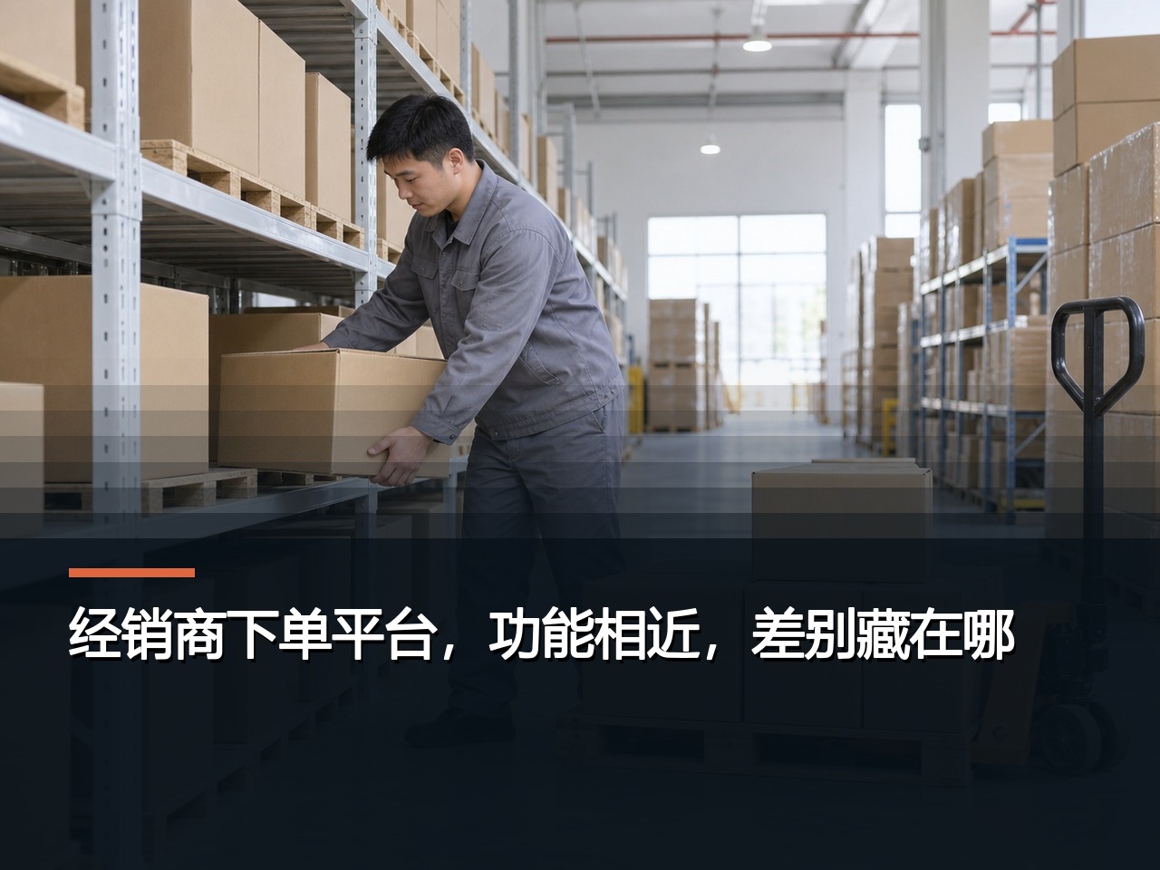 经销商下单平台，功能相近，差别藏在哪