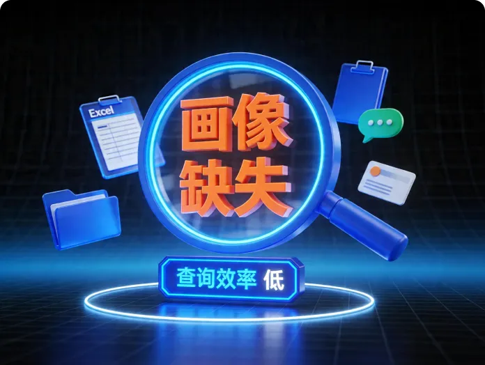 客户资料分散
