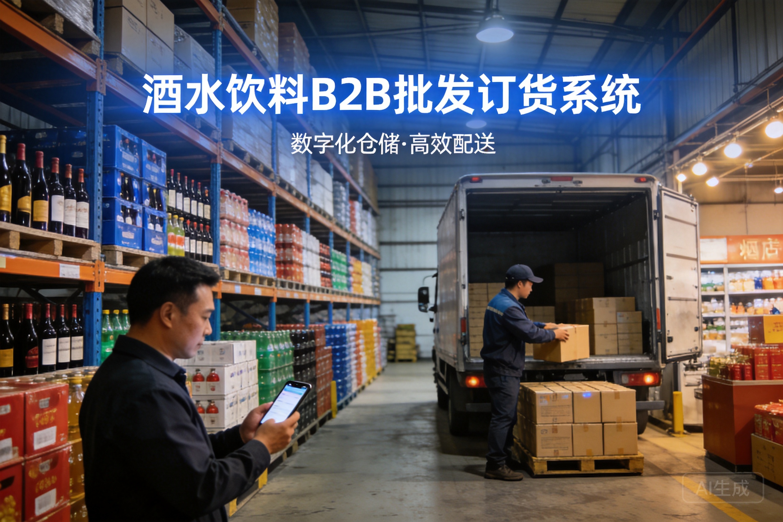 云上订货酒水饮料批发订货系统