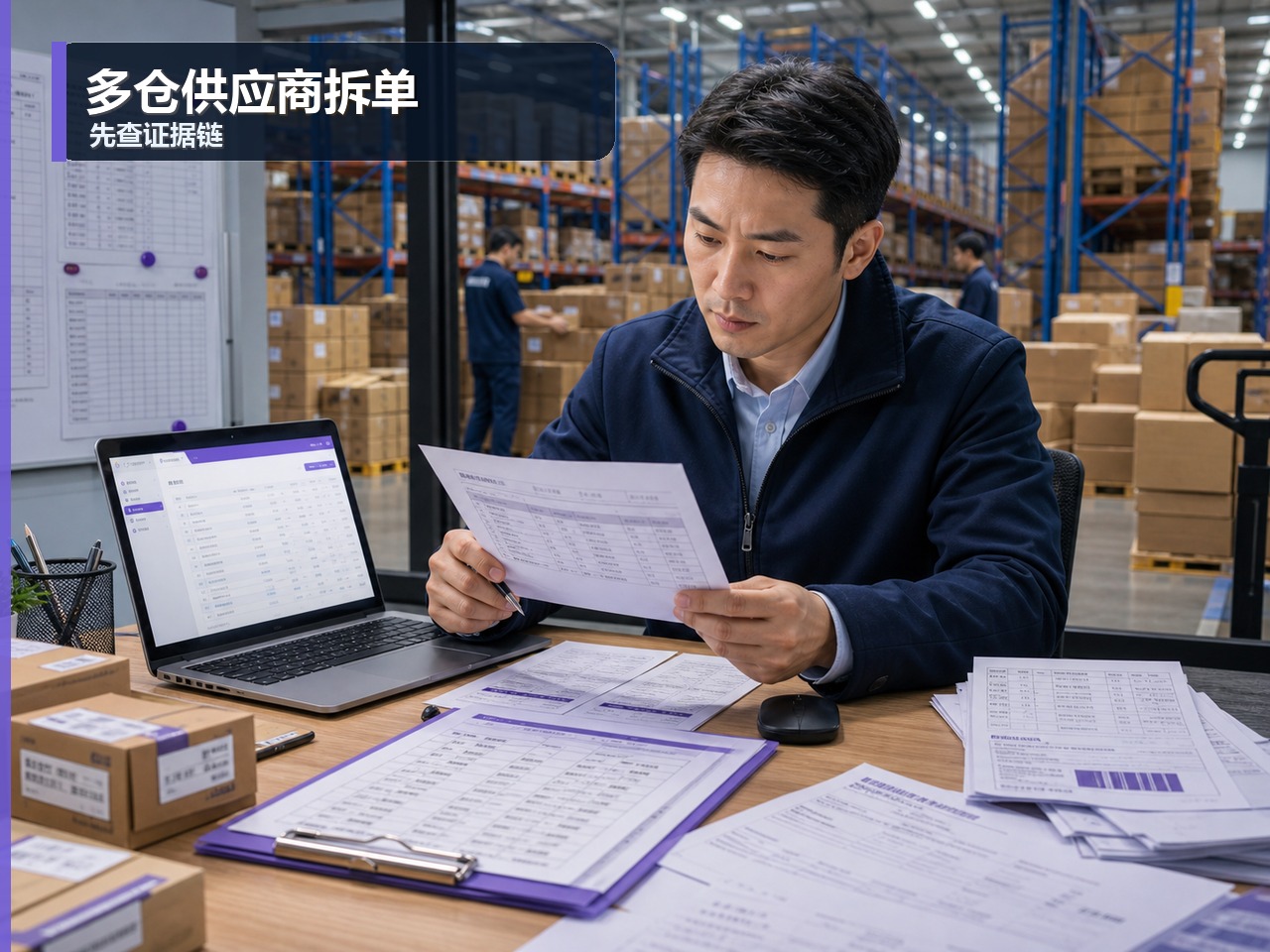 多仓供应商拆单拖慢业务,现场通常卡在这里