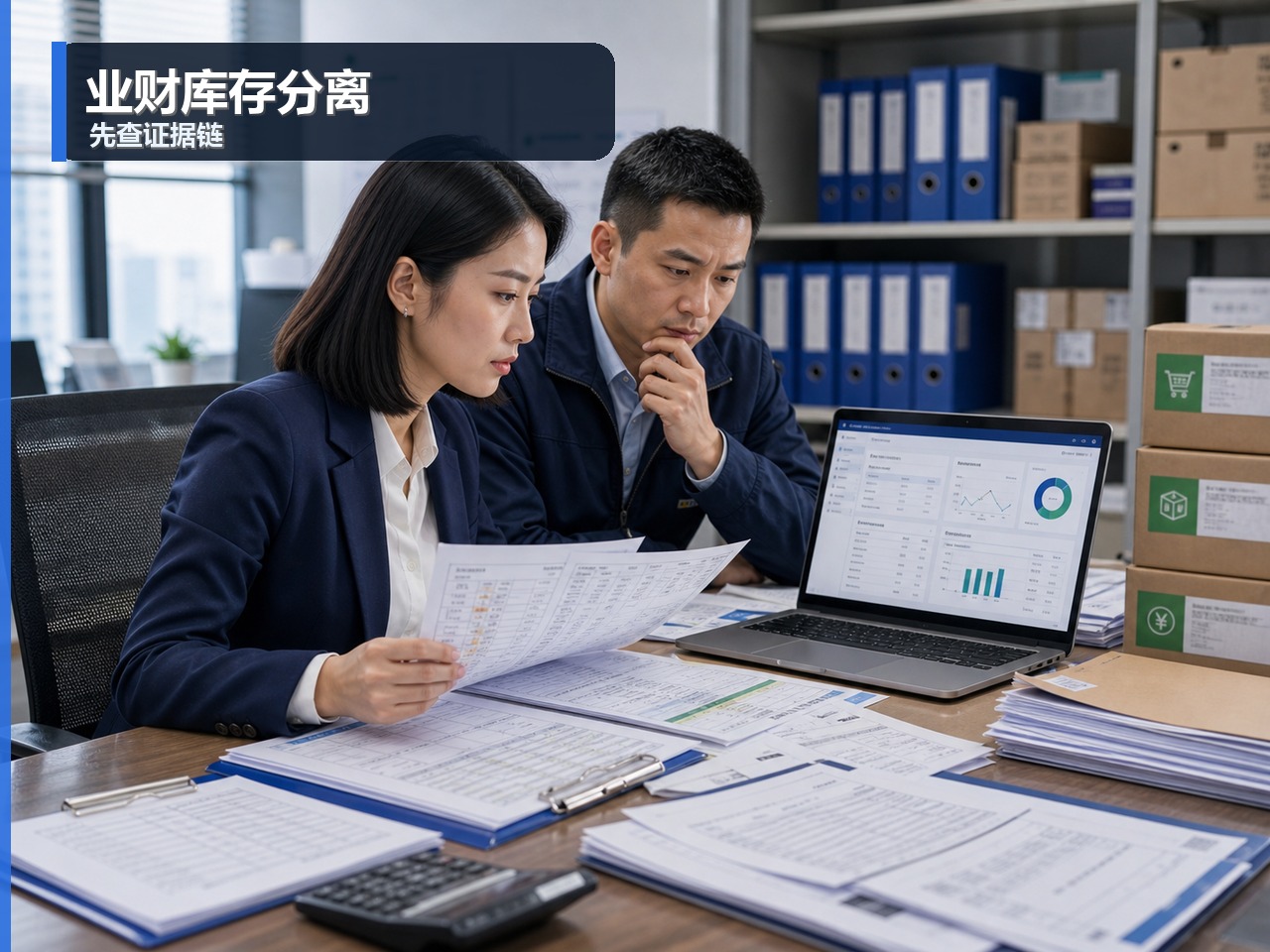 业财库存分离拖慢业务，现场通常卡在这里
