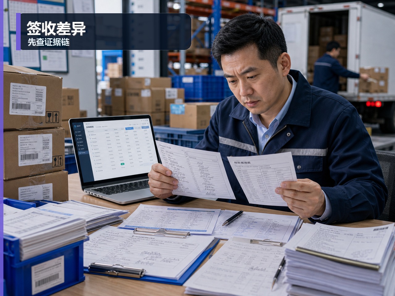 签收差异拖慢业务,现场通常卡在这里