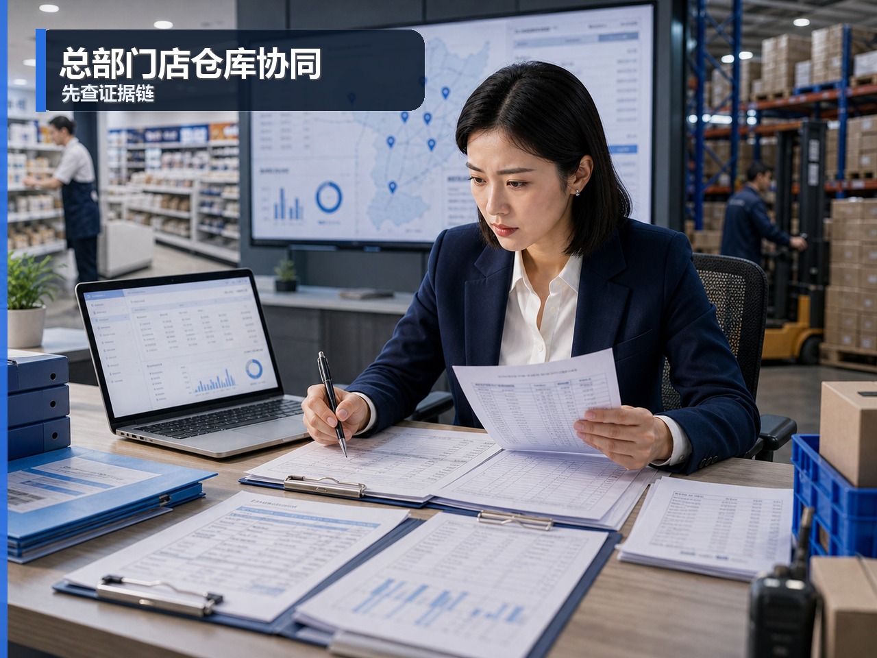 总部门店仓库协同拖慢业务，现场通常卡在这里