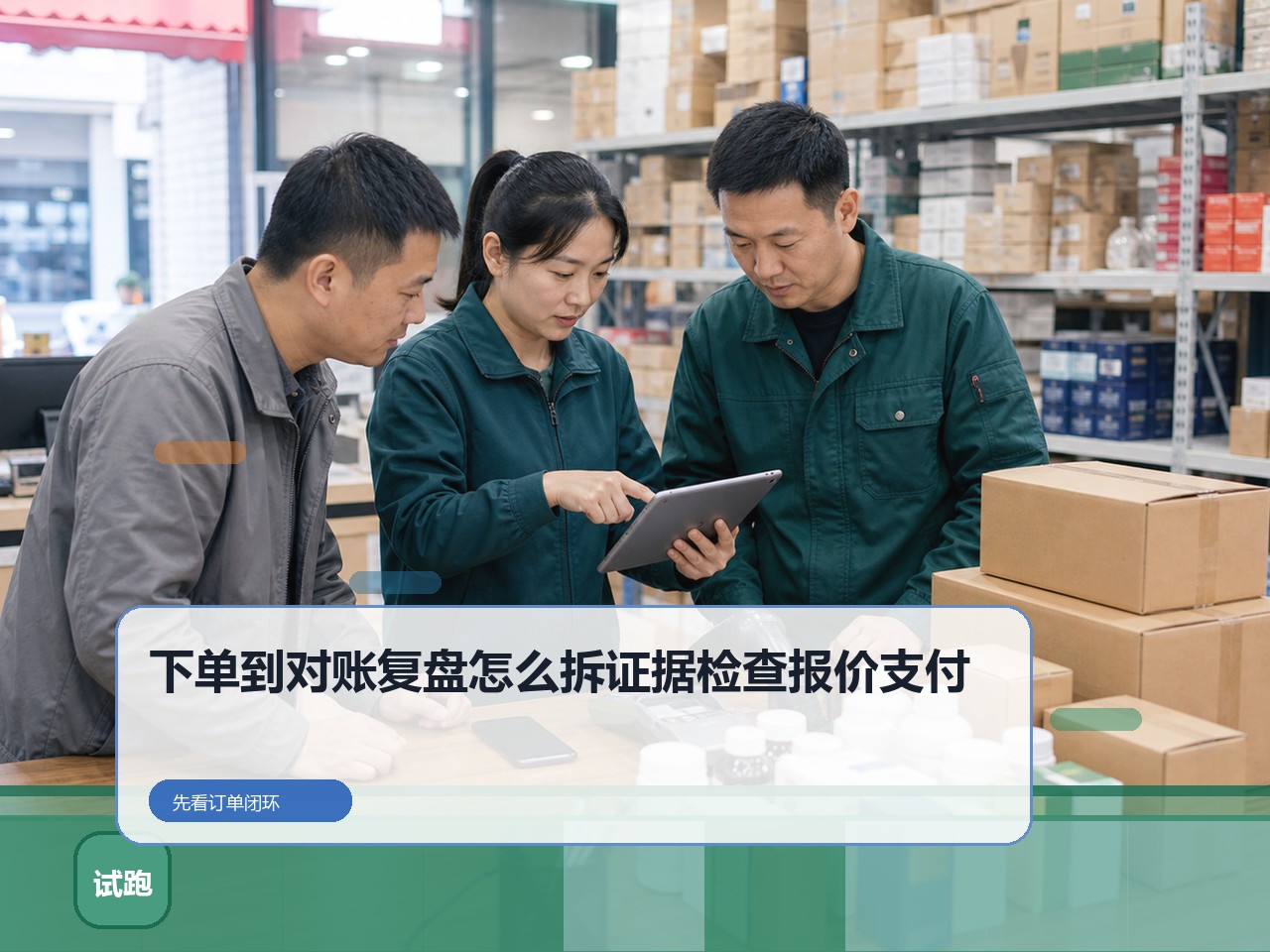 下单到对账复盘怎么拆证据|云上订货B2B订货系统